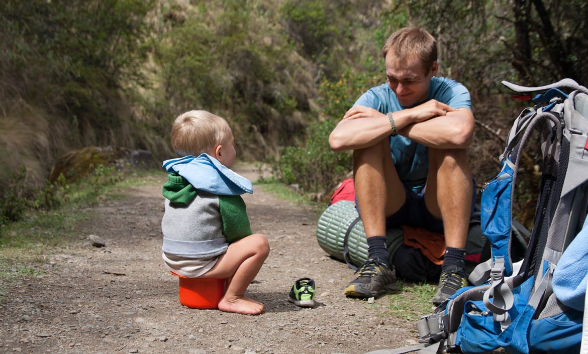 Горный туризм с маленькими детьми